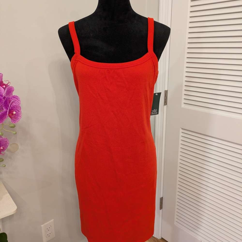 Wild Fable Red Midi Dress Size XL